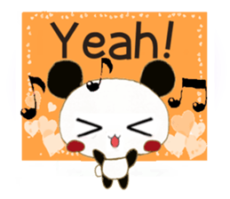 Ultra Lovely Rabbit and Panda sticker #11126994