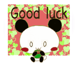 Ultra Lovely Rabbit and Panda sticker #11126995