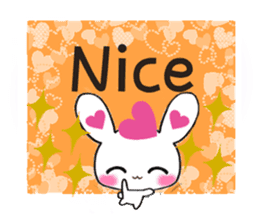 Ultra Lovely Rabbit and Panda sticker #11126996