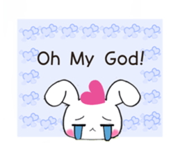 Ultra Lovely Rabbit and Panda sticker #11126998