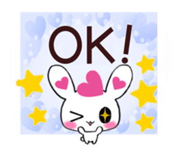 Ultra Lovely Rabbit and Panda sticker #11127000