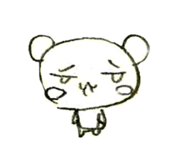 Ultra Lovely Rabbit and Panda sticker #11127005