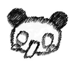 Ultra Lovely Rabbit and Panda sticker #11127010