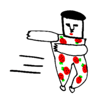 STRAWBERRY CLOTHES 2 sticker #11127021