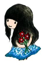 My lovely girl Pinky sticker #11127183