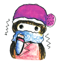 My lovely girl Pinky sticker #11127189