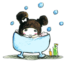 My lovely girl Pinky sticker #11127214