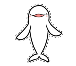 Finless porpoise stickers sticker #11127266