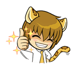 Leopard-Meow daily.(Part 3) sticker #11127376