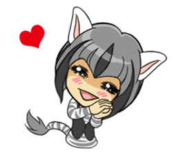 Leopard-Meow daily.(Part 3) sticker #11127379