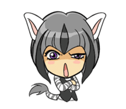 Leopard-Meow daily.(Part 3) sticker #11127388