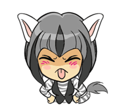 Leopard-Meow daily.(Part 3) sticker #11127390