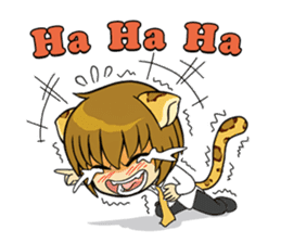 Leopard-Meow daily.(Part 3) sticker #11127391