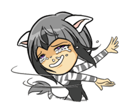 Leopard-Meow daily.(Part 3) sticker #11127393