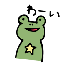 a rabbit and animal friends sticker #11127816