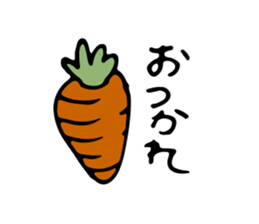 a rabbit and animal friends sticker #11127848