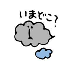 a rabbit and animal friends sticker #11127854