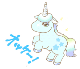 Pegasus&Unicorn sticker #11127897