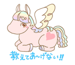 Pegasus&Unicorn sticker #11127953