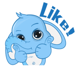 Cute Elephant ( Chang thai ) sticker #11128178