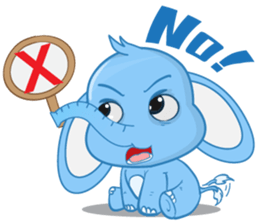 Cute Elephant ( Chang thai ) sticker #11128180