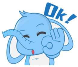 Cute Elephant ( Chang thai ) sticker #11128181