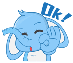 Cute Elephant ( Chang thai ) sticker #11128181