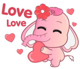 Cute Elephant ( Chang thai ) sticker #11128191
