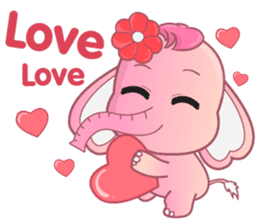 Cute Elephant ( Chang thai ) sticker #11128191