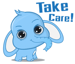 Cute Elephant ( Chang thai ) sticker #11128192