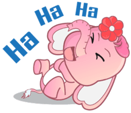 Cute Elephant ( Chang thai ) sticker #11128194