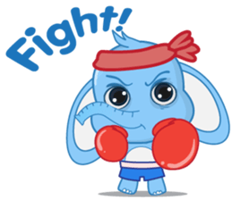 Cute Elephant ( Chang thai ) sticker #11128196