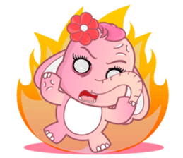 Cute Elephant ( Chang thai ) sticker #11128201