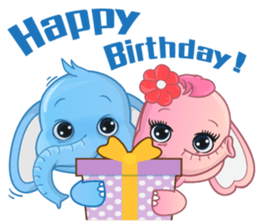 Cute Elephant ( Chang thai ) sticker #11128215