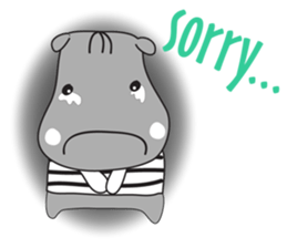 An Kaba-hippo sticker #11128458