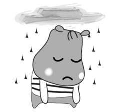 An Kaba-hippo sticker #11128459