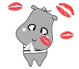 An Kaba-hippo sticker #11128492