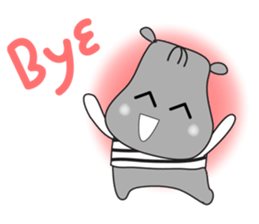 An Kaba-hippo sticker #11128495