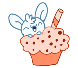 One of us: A Little Cute Rabbit sticker #11128502