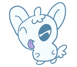 One of us: A Little Cute Rabbit sticker #11128509