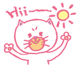 ugly & cute cat sticker #11128896