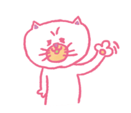 ugly & cute cat sticker #11128898