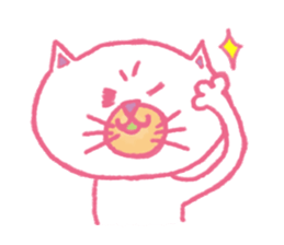 ugly & cute cat sticker #11128910