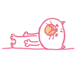 ugly & cute cat sticker #11128913
