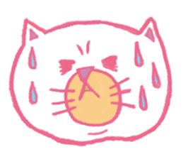 ugly & cute cat sticker #11128916
