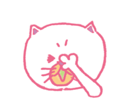 ugly & cute cat sticker #11128917