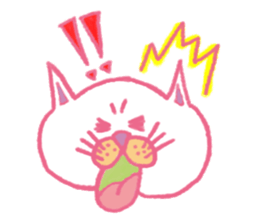 ugly & cute cat sticker #11128918