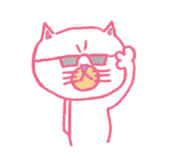 ugly & cute cat sticker #11128921