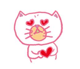 ugly & cute cat sticker #11128929