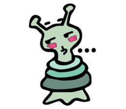 Our Interesting Alien World sticker #11129023